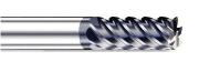 6 flute square end